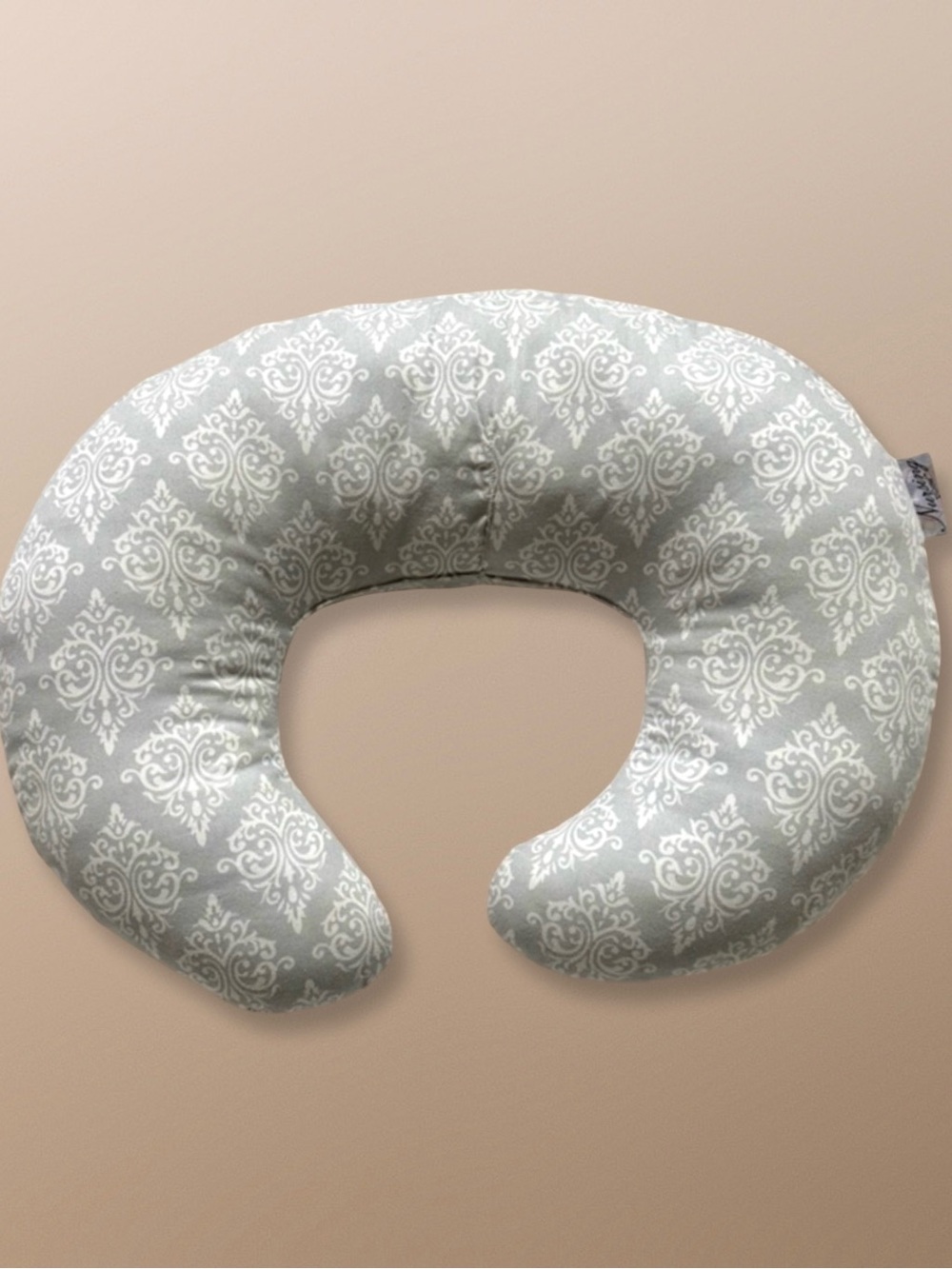 ⭐️ 5 for $25 Nursing Pillow / Neck Pillow Grey White Pattern